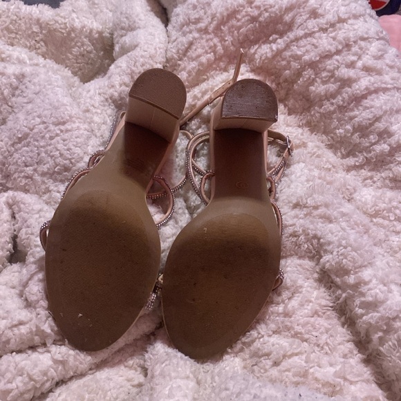 Urban Planet Rhinestone Heels Size 9 - Picture 3 of 3